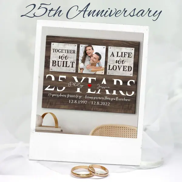 unique 25th anniversary gift ideas for husband