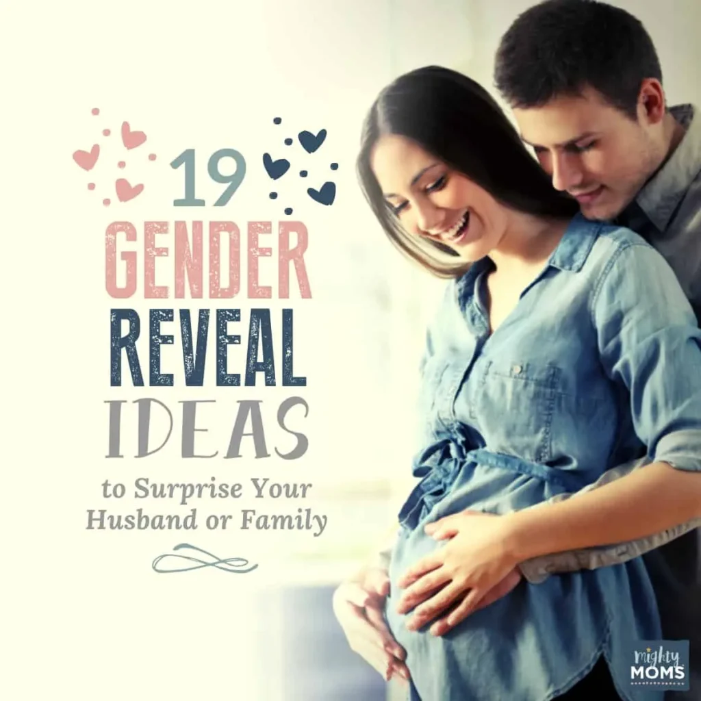 gender reveal ideas for husband