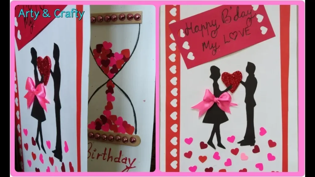 romantic handmade birthday card ideas for husband